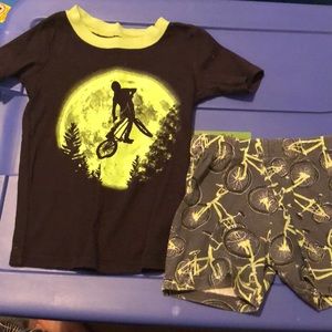 Children’s Place Short Sleeve and Shorts Pajama Set